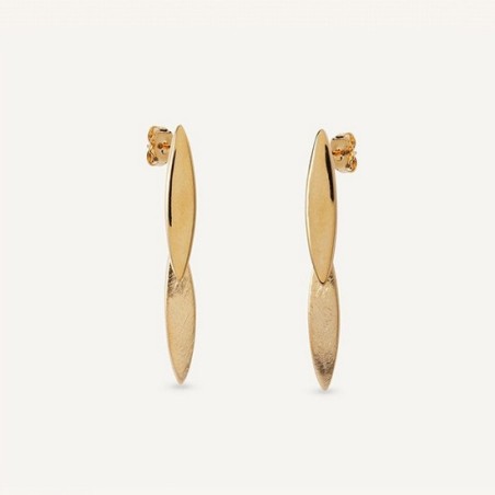 Pendientes Vidal & Vidal Natura dorados G3758