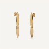 Pendientes Vidal & Vidal Natura dorados G3758
