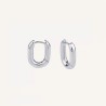 Aros articulados Vidal & Vidal plateados Q3240