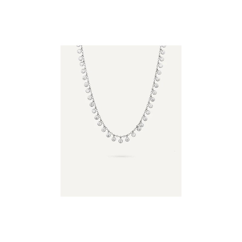 Gargantilla de plata T-Adoro circonitas 43.CO.07