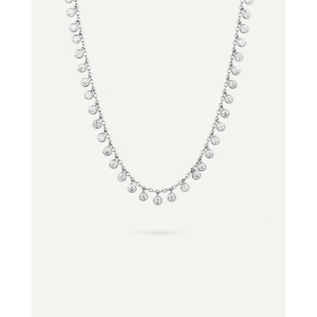 Gargantilla de plata T-Adoro circonitas 43.CO.07