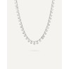 Gargantilla de plata T-Adoro circonitas 43.CO.07