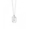 Gargantilla PDPAOLA 'Letra S Mini' plata CO02-530-U