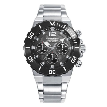 Reloj caballero Viceroy bisel negro 45007-55