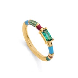 Anillo Viceroy baguette circonita esmalte 13141A018-99