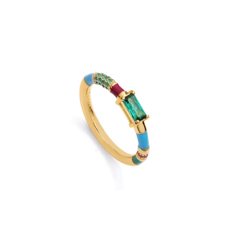 Anillo Viceroy baguette circonita esmalte 13141A018-99