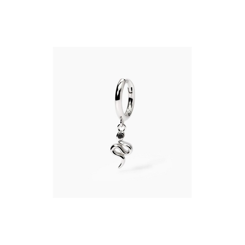 Aro hombre plata con serpiente 563758
