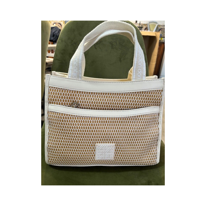 Bolso D Algodón Beis