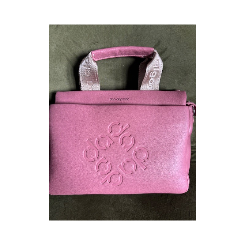 Bolso D Algodón Rosa