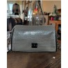 Bolso Gris Mediano D Algodón