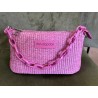 Bolso Rosa Fucsia D Algodón Pequeño