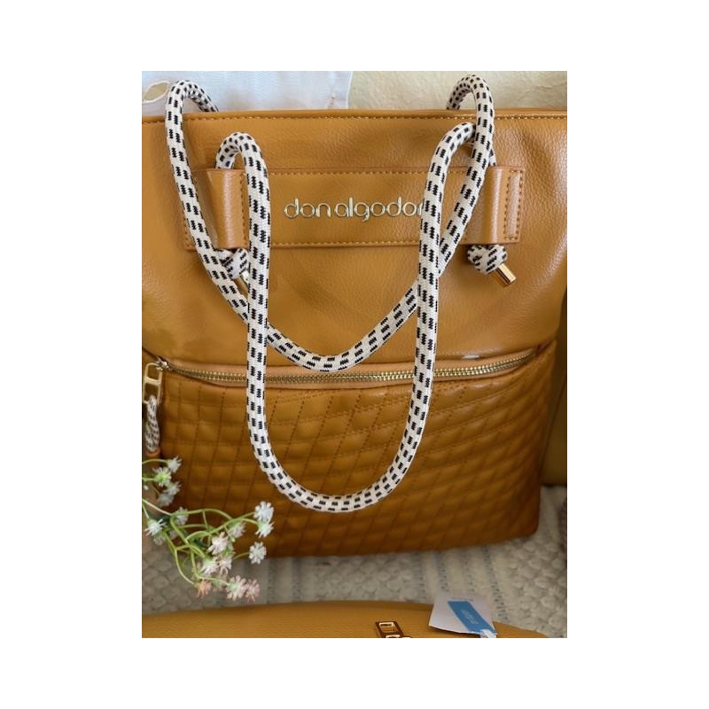Bolsa Amarillo Intenso D Algodón