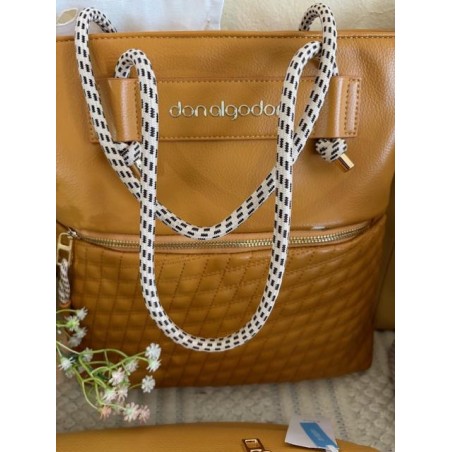 Bolsa Amarillo Intenso D Algodón
