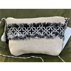 Bolso paja mano y bandolera