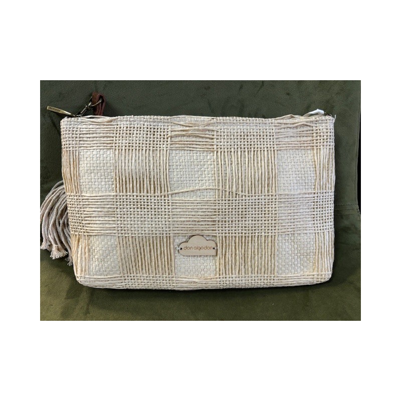 Bolso mano paja D Algodón