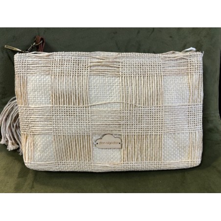 Bolso mano paja D Algodón