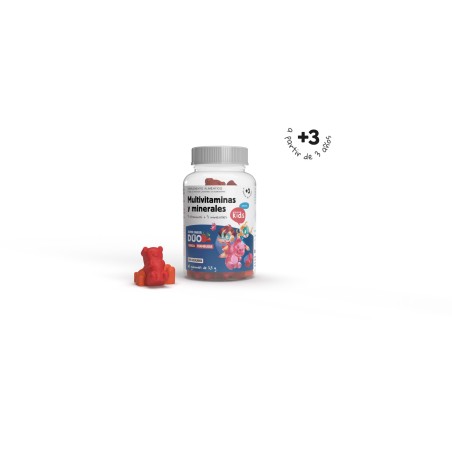HERBORA GUMMIES MULTIVITAMINICO INFANTIL +3 60 UNDS