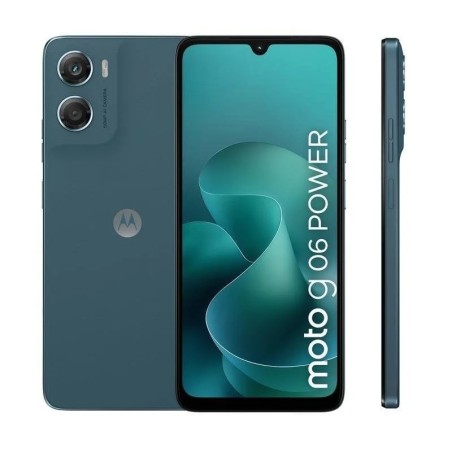 Motorola Moto G06 Power 4GB 256GB 6.88" LCD 4G Dual SIM Batería 7000mAh NFC IP64 Android 15 Azul