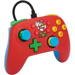 PowerA Nano NSGP0123-01 Mando para Nintendo Switch Super Mario Rojo