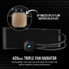 Corsair iCUE H170i ELITE CAPELLIX Kit de Refrigeración Líquida 420mm Negra