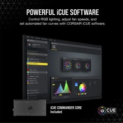 Corsair iCUE H170i ELITE CAPELLIX Kit de Refrigeración Líquida 420mm Negra