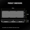Corsair iCUE H170i ELITE CAPELLIX Kit de Refrigeración Líquida 420mm Negra