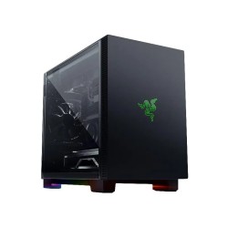 Razer Tomahawk Mini-ITX Gaming Cristal Templado Negra