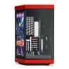 Hyte Y70 Touch Infinite Negra y Roja con Pantalla Táctil USB 3.2