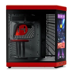 Hyte Y70 Touch Infinite Negra y Roja con Pantalla Táctil USB 3.2