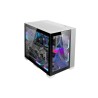 Lian-Li O11 Dynamic Mini Snow Cristal Templado USB 3.1 Blanca