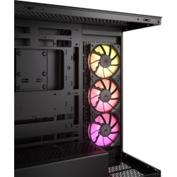 Corsair iCUE LINK 3500X RGB Semi Torre ATX Cristal Templado USB-C Negra