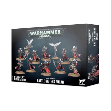 Escuadra de Hermanas de Batalla de las Adepta Sororitas