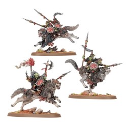 Punta de lanza: Gruñemanada de Kazadorez Gloomspite Gitz Age of Sigmar Warhammer