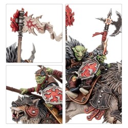 Punta de lanza: Gruñemanada de Kazadorez Gloomspite Gitz Age of Sigmar Warhammer