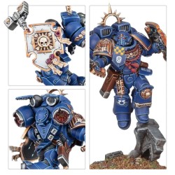 Capitán con propulsor de salto y escudo reliquia Space Marines Warhammer 40.000