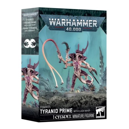 Tyranid Prime with Lash Whip Tiranido Primus con Látigo Orgánico Tyranids Warhammer 40.000
