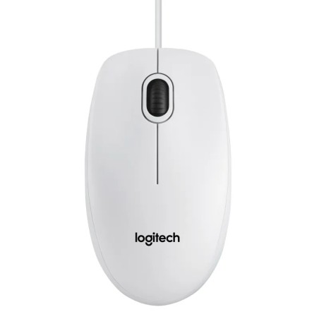 Logitech 910-003360 B100 Ratón 800DPI Blanco