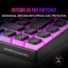 Mars Gaming MKCLOUDBRES Teclado Mecánico Inalámbrico RGB Negro Switch Marrón