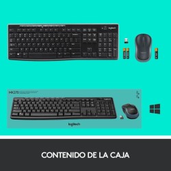 Logitech MK270 Combo Teclado y Ratón Inalámbricos