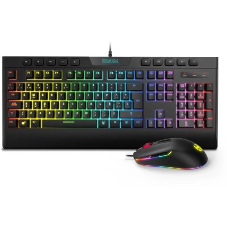 Krom NXKROMKLYSSP Kalyos Combo Teclado y Ratón RGB