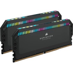 Corsair Dominator Platinum RGB DDR5 64GB (2x32GB) 6400MT/s CL32 Negro (CMT64GX5M2B6400C32)