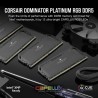 Corsair Dominator Platinum RGB DDR5 64GB (2x32GB) 6400MT/s CL32 Negro (CMT64GX5M2B6400C32)