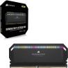 Corsair Dominator Platinum RGB DDR5 64GB (2x32GB) 6400MT/s CL32 Negro (CMT64GX5M2B6400C32)
