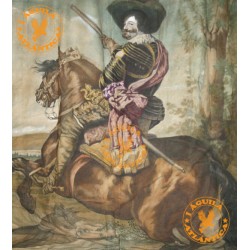 PINTURA SOBRE TELA reproducción de Conde- duque de Olivares de Velázquez