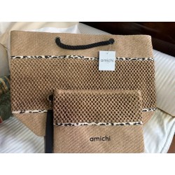 Neceser de paja Amichi