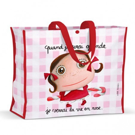 BOLSA JE SERAI LA VIE EN ROSE