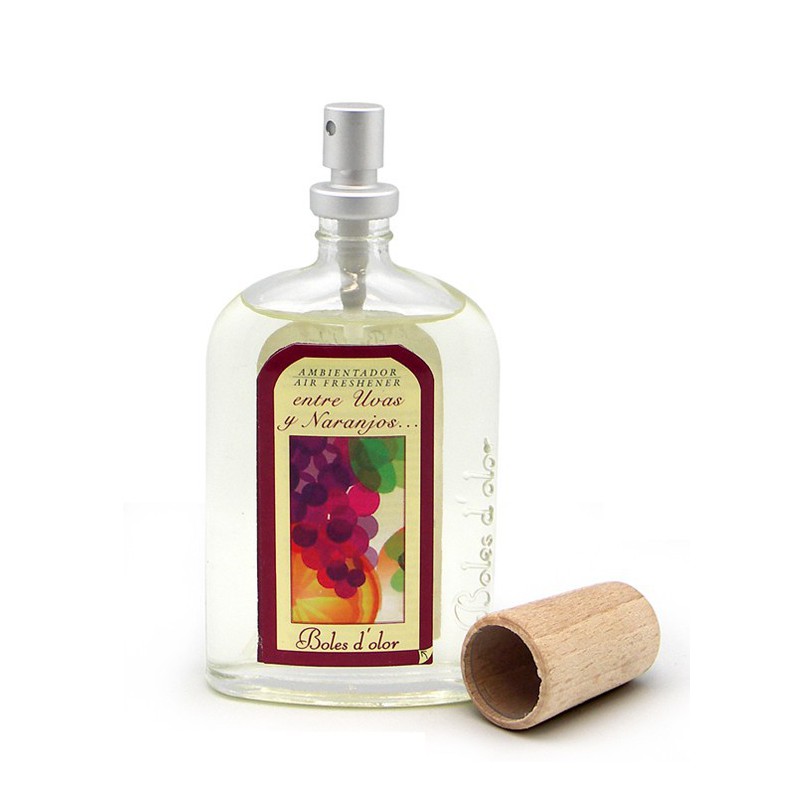 AMBIENTADOR SPRAY 100ML ENTRE UVAS Y NARANJOS